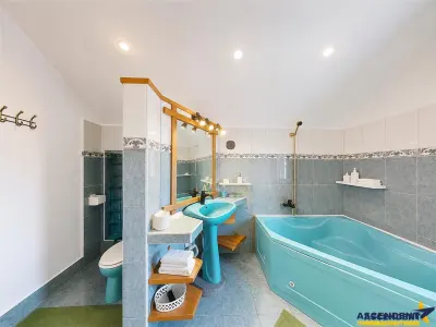 Vila individuala, arhitectura aparte, garaj, terasa,  balcon, Semicentral, Targu Mures - foto 12