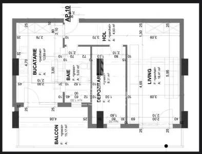 Apartament cu 2 camere, decomandat, loc suprateran, zona Soarelui - foto 10