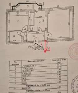 2 camere decomandat, etaj intermediar Piata Iancului - foto 8