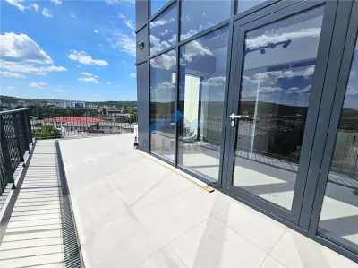 Penthouse cu 3 camere, terasa spatioasa, Silk District - foto 14