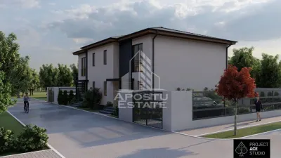 Jumatate de duplex cu 4 camere de vanzare in Giroc - foto 3