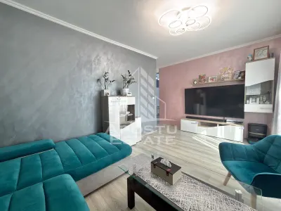 Apartament cu 3 camere decomandat, complet mobilat la parter in Giroc. - foto 2