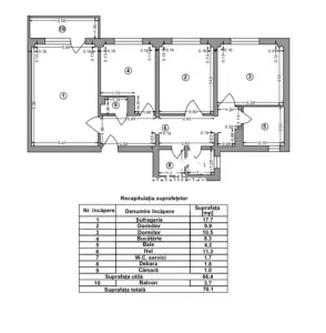 Apartament 3 camere Tineretului/ 2 bai - foto 10