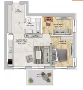 Apartament cu 3 camere | Luxuria Residence Domenii Romexpo - foto 18