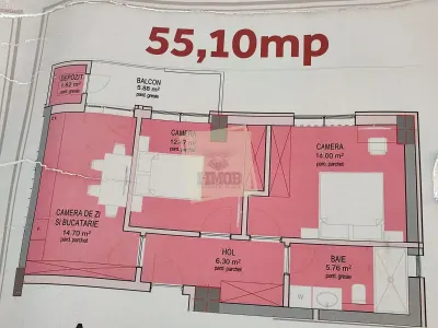 Apartament cu 3 camere etaj 2 balcon si parcare pe Doamna Stanca - foto 5