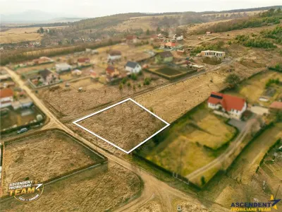FILM!Teren intravilan cu priveliste, Sancraiu, Szalomer, Covasna - foto 6