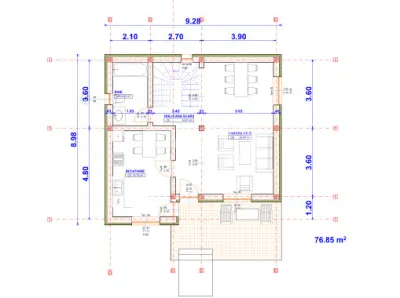Casă Modernă cu 4 camere in Trivale | Ansamblu Rezidențial Nou - foto 2