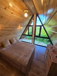 Cabana A-Frame premium – confort, natură și intimitate! - foto 11