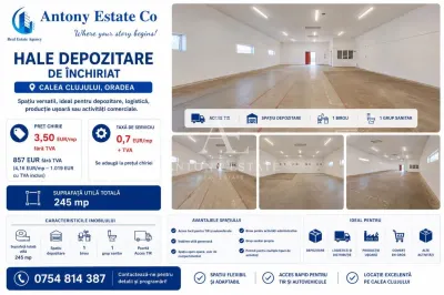 Antony Estate | Hale, Depozite & Birouri de Închiriat | 65 - 2032 mp | Oradea - foto 9