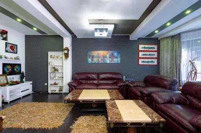 VILA D+P+2, FINISAJE CALITATE SUPERIOARA, zona Centrala, Mobilata - foto 2