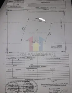 1000 mp intravilan Chiscani  34m la strada,  35E/mp posibil toate utilitatile - foto 2