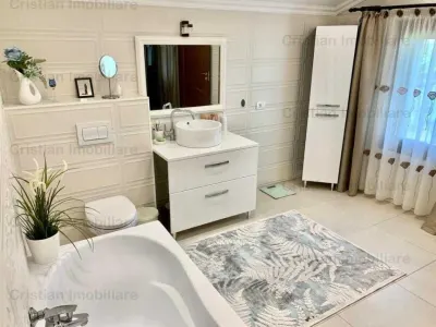 SUPERB  Vila P+1, MODERNA, 220mp construiti, teren1000mp, la 10km de Braila - foto 7