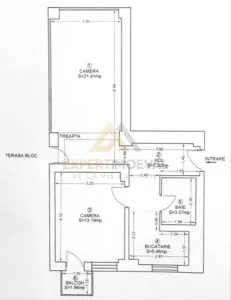 Apartament mobilat cu terasă spațioasă de vânzare Ultracentral Culturii - foto 13
