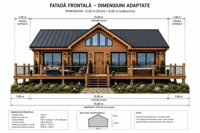 Bran Mountain Retreat – Doar 3 vile exclusiviste în inima Branului - foto 17