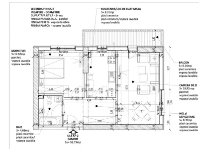 Apartament 2 Camere Zona Grand Arena - foto 5