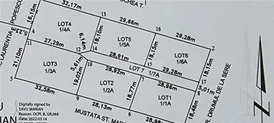TEREN pentru  constructii  ZONA SERE  (loturi de 540mp si 680mp)OFERTA - foto 3