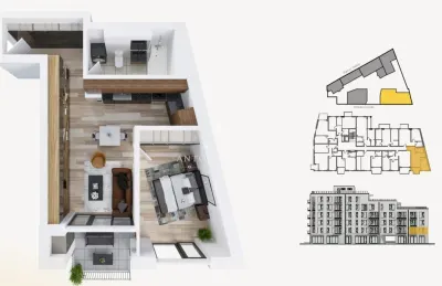 Antony Estate | Apartamente NOI! de vanzare, Scala Cetate, Central - Oradea - foto 5