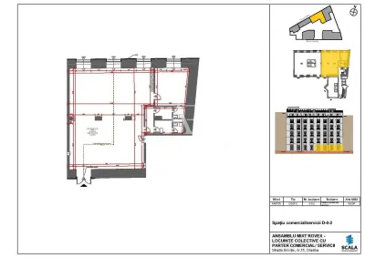 Antony Estate | Spatiu comercial central in ansamblul Scala Cetate - D-0-2 - Oradea - Oradea