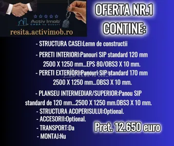 Case din lemn 115 Mp. in tot Jud. Timis - foto 2