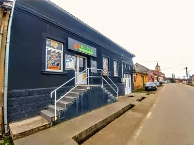 Ciclova, Casa cu Spatiu Comercial la Sosea, ZERO COMISION - foto 2