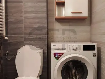 Pipera - Rond OMV, 3 camere , LUX, loc parcare  mobilat modern, centrala termica - foto 15