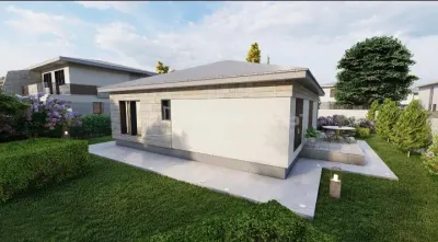 Casa individuala-La Cheie-Cornetu-Teren 600 mp-Asfalt-Toate utilitatile - foto 2