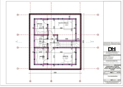 Casa individuala - Tunari - P + M - 5 camere - 2 bai - 165mp - 350mp teren - foto 15