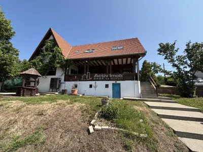 Proprietate de patrimoniu pe malul lacului Paleu - Teren 2.300 mp - piscina - Coliba lui Horea – casa istorica din secolul XVIII - foto 2