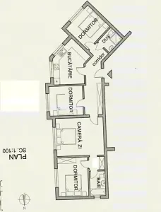 Apartament luminos cu priveliste frumoasa - 4 camere - Onisifor Ghibu - foto 15