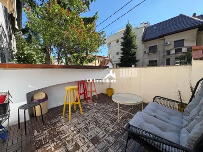 Apartament 5 camere in vila pretabil birou, Aviatorilor/  curte interioara - foto 8