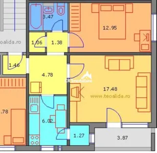 Apartament de doua camere decomandat Titan Grigorescu Ressu Metrou - foto 4