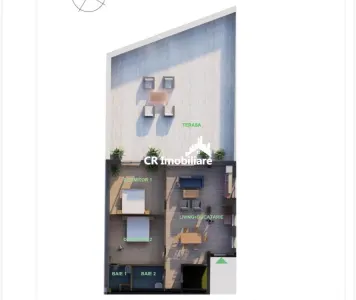 Apartament de 3 camere tip penthouse Carol Viilor - foto 6