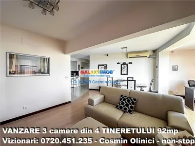 3 camere 92 mp - Living 30 mp - 2 bai - Renovare premium - Panorama - foto 4