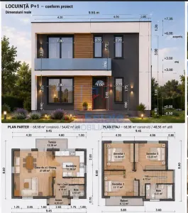 Casa individuala P+1 de vanzare in Visan- Barnova cu priveliste frumoasa - foto 9