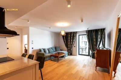 Apartament premium cu 2 camere în One Towers Herăstrău – mobilier din lemn masiv și parcare subterană - foto 5