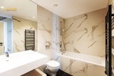 Apartament premium cu 2 camere în One Towers Herăstrău – mobilier din lemn masiv și parcare subterană - foto 7
