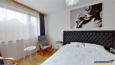 3D! Resedinta Protocol/Cabinet/Birou, mobilata, accesorizata, gradina proprie, terasa, zona Coresi, Brasov - foto 16
