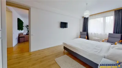 3D! Resedinta Protocol/Cabinet/Birou, mobilata, accesorizata, gradina proprie, terasa, zona Coresi, Brasov - foto 8
