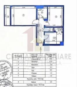 Ap 2 camere Dorobanti, conf 1, decomandat, etaj intermediar, semi mobilat, liber - foto 8