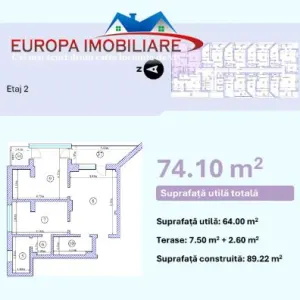 Apartament 3 camere - foto 6