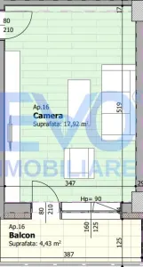 Apartament cu 1 camera, 41.45 mp, incalzire in pardoseala, zona Galata - foto 2