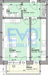Apartament cu 1 camera, decomandat, bloc nou, Comision 0, zona Galata - foto 2