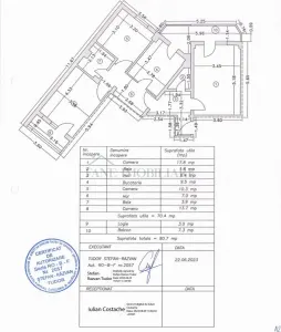 Vand apartament 3 camere amvelopat Urziceni Centru - foto 2