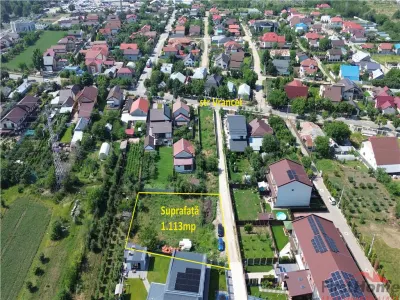 Teren intravilan in suprafata de 1.113 mp zona Strada Vrancei - Focsani
