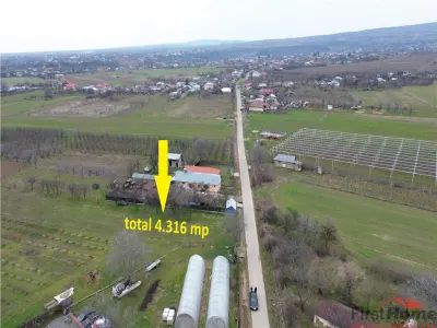 Teren intravilan 1.308mp + 3.008mp extravilan in Urechesti de vanzare - foto 3