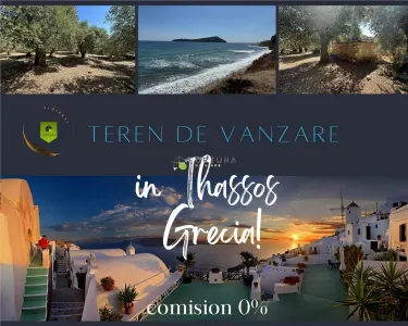 Teren intravilan pe insula Thassos, aproape de plaja salbatica - Ploiesti