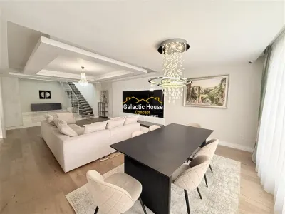 PENTHOUSE -DUPLEX SPECTACULOS 5 CAMERE 460 MP -TERASA 135 MP HERASTRAU -NORDULUI VEDERE LIBERA - foto 3