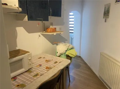 Garsoniera  de inchiriat , zona  b- dul Brailei , parter , decomandata , mobilata  si utilata , centrala termica - foto 3