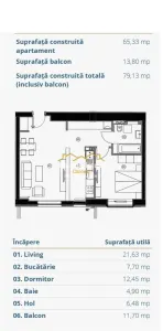 2 Camere || Vedere Panoramica || Aviatiei Towers - foto 15