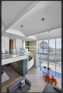 PenthouseTip Duplex 436 mp-5 camere LUX  Floreasca-Barbu Vacarescu Vedere Libera - foto 2